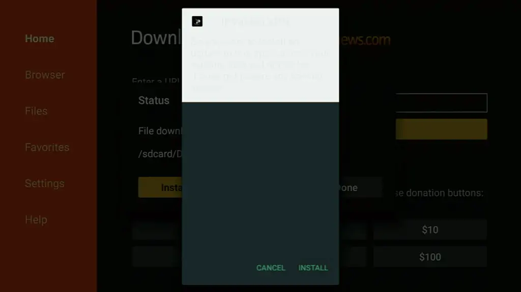 STRAP IPTV